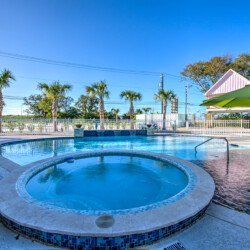 hot tub spa cabins hotel tiny house seaside rv resort rv park pool kemah league city webster houston