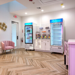 lobby cabins hotel tiny house seaside rv resort rv park pool kemah league city webster houston