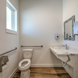 restroom gym cabins hotel tiny house seaside rv resort rv park pool kemah league city webster houston